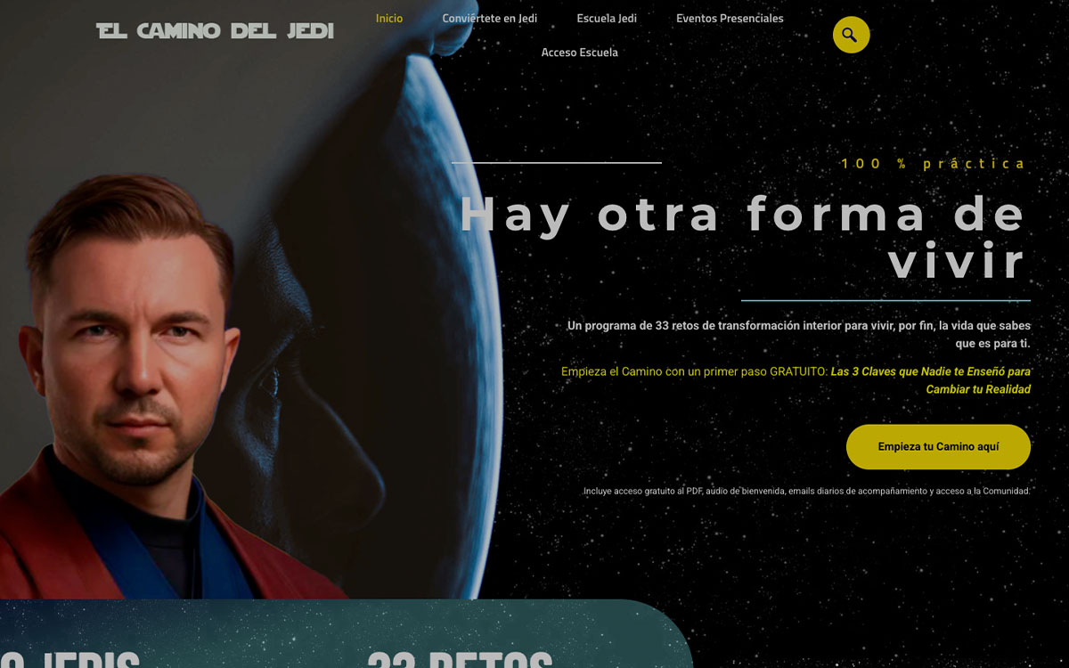 El Camino del Jedi - Formación personal